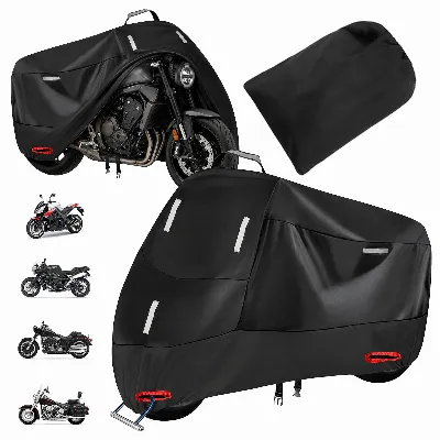 Pokrowiec XXXL na Skuter Motocykl Motor Wodoodporny Uniwersalny 265x105x125