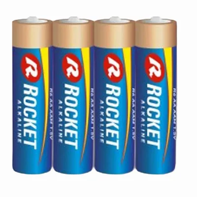 Baterie 4 Szt Alkaliczne Rocket LR06 AA 1,5V LR6 Bateria Zestaw Paluszki