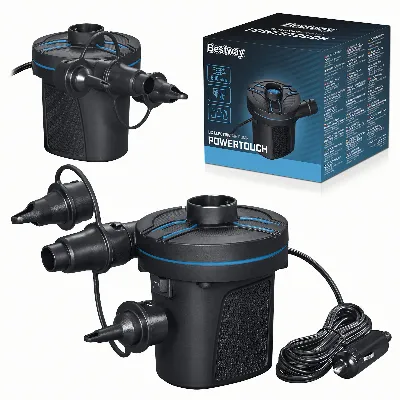 Bestway 62257 Pompka do Pompowania Materacy Basenów Elektryczna DC 12V 680L