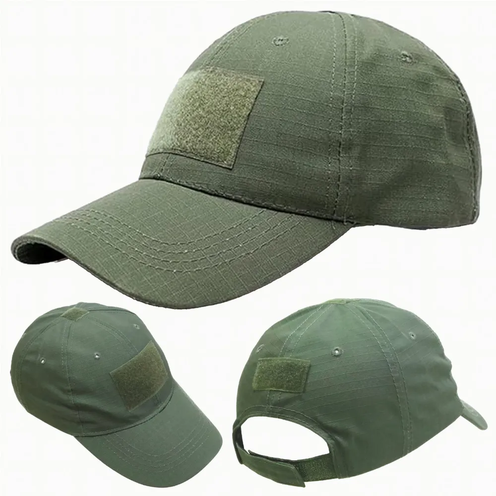 Wojskowa Czapka Baseballowa Taktyczna Kamuflaż Molle Militarna Wędkarska