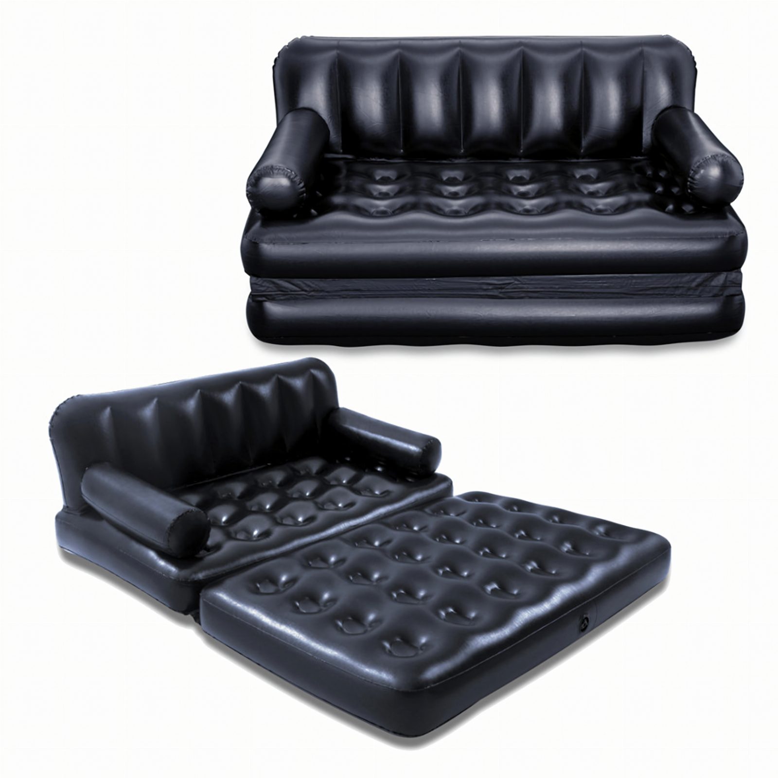 Bestway 75054 Sofa Materac Dmuchany Łóżko Dwuosobowe 5w1 188x152x64 cm 