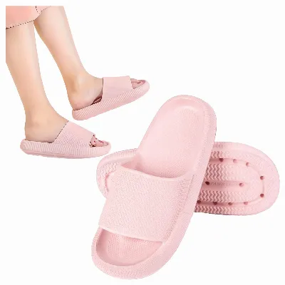 Klapki Damskie Piankowe na Plażę Basen Lekkie Buty na Lato Kapcie do Domu