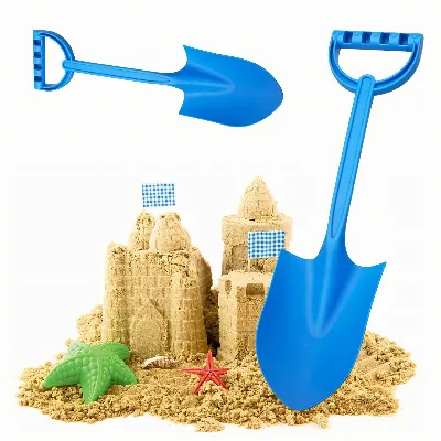 Łopatka Łopata Szpadel do Piasku na Plażę Piaskownice Mocna duża XXL 64 cm