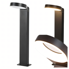 Lampa LED 18W Ogrodowa Nowoczesna 60cm Zewnętrzna Słupek Stojąca Okrągła