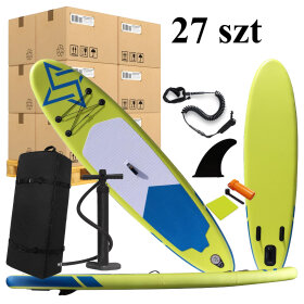 27x Deska Sup Paddle Board do Pływania Pompowana Standu Up + Akcesoria 305 cm