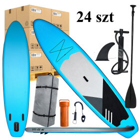 24x Deska Sup Paddle Board do Pływania Pompowana Standu Up + Akcesoria 350 cm 