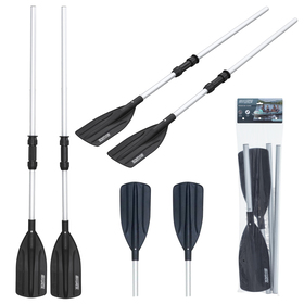 Bestway 62064 Wiosła Aluminiowe Składane do Kajaka Pontonu Sup 145cm 2 szt