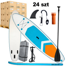24 x Deska Sup Paddle Board do Pływania Pompowana Standu Up + Akcesoria 320 cm