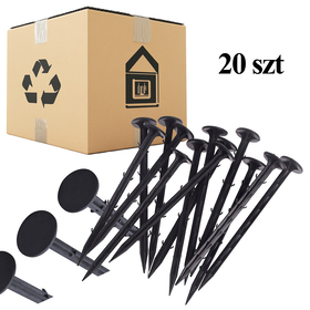 20 x Szpilki Kotwy Kołki do Agrowłókniny Agrotkaniny Mocne 50szt. 15cm