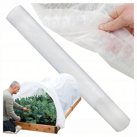 Agrowłóknia Agrotkanina Zimowa Okryciowa 15x1m 50g Biała Osłona Ochronna