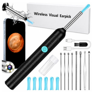 Otoskop Kamera do Czyszczenia Uszu Usuwania Woskowiny Smart HD Endoskop 