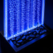 Wolnostojąca Ściana Ścianka Wodna Bąbelkowa Fontanna LED RGB Kolory 150x39x26cm (5)
