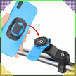 Uchwyt Rowerowy na Telefon Rower Motor do Nawigacji Uniwersalny Mtb (6)