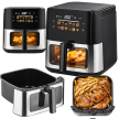 Frytkownica Beztłuszczowa Air Fryer 8L Frytownica 1700W 12 Programów Mocna