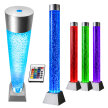 Kolumna Lampka Stojąca Lampa Słup Wodna Bąbelkowa Led RGB 180x15cm Pilot