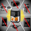 30x Frytkownica Beztłuszczowa Air Fryer 6L Frytownica 1500W 12 Programów Mocna (8)