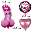 Zestaw Balonów na Wieczór Panieński Zabawne Balony Przyjęcia 6 szt (6)