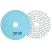 10x Tarcza Diamentowa Polerska 80mm do Szlifowania Gresu Płytek Na Rzep 2000 (4)