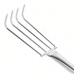 Grabki Ogrodowe Ogrodnicze Metalowe Pazurki do Grabienia Spulchniania 4 Zębne 106 cm (5)