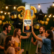 Zestaw Balonów Urodzinowych na Imprezę Butelka Piwa Corona Urodziny Prezent (7)