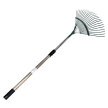 Grabie do Liści Trawy Wachlarzowe 42cm Ogrodowe z Kijem Teleskopowym 150 cm (3)