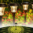 Zestaw Lamp Lampy Ogrodowe Solarne Wbijane Wodoodporne 42cm Zewnętrzne 6szt. (7)