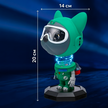 Projektor Laserowy Kosmosu Led Astronauta Psi Patrol 360° Lampa Gwiazdy  (8)