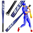 Kij Baseballowy Bejsbolowy Bat Aluminiowy 25