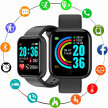 Smartwatch Opaska Sportowa Zegarek Damski Męski Puls Bluetooth Sms Sen  (9)