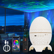 Projektor Gwiazd Jajo Dinozaura z Głośnikiem Galaktyki Lampka LED Nocna USB (11)