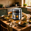 Frytkownica Beztłuszczowa Air Fryer 8L Frytownica 1700W 12 Programów Mocna (10)