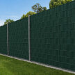 4 x Taśma Ogrodzeniowa 19cm x 35m Osłona Panelowa na Ogrodzenie Płot UV Zielona (9)