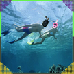 Maska do Nurkowania Pływania Snorkelingu Wody Pełnotwarzowa na Basen L/XL  (14)
