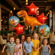 Zestaw Balonów Urodzinowych Dinozaur na Urodziny Urodzinowe Przyjęcia 5 szt (9)