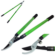 Sekator Ogrodowy Nożycowy Teleskopowy Dwuręczny Nożyce do Gałęźi 68 cm (3)