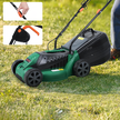 Kosiarka Elektryczna Lekka Mocna do Koszenia Trawy Duży Kosz 30L 1600W 32cm (10)