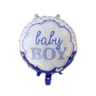 Balony na Baby Shower Bobas Chłopiec Baby Boy Zestaw 5 szt Gwiazdki Balon (5)