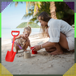 Łopatka Łopata Szpadel do Piasku na Plażę Piaskownice Mocna duża XXL 64 cm (13)