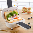 Toster Opiekacz do Kanapek Tostów Sandwich 700W Nieprzywierająca Powłoka (10)