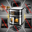 Frytkownica Beztłuszczowa Air Fryer 8L Frytownica 1700W 12 Programów Mocna (7)