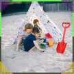 Łopatka Łopata Szpadel do Piasku na Plażę Piaskownice Mocna duża XXL 64 cm (11)