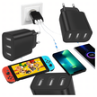 Mocna Kostka Ładowarka Sieciowa 3 x Usb Uniwerslana USB 3 Porty 5V 3.4A 