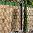 336 x Taśma Ogrodzeniowa 19cm x 35m Osłona Panelowa na Ogrodzenie Płot UV Kamień (9)