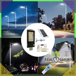 Latarnia Ogrodowa Lampa Solarna na Słup Mocna 300W Panel Uliczna 299 Led (8)
