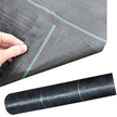 Agrowłóknina 70g 1,6m x 50m Czarna UV Agrotkanina Mata Antychwastowa (2)