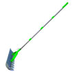 Aerator Wertykulator Ręczny Grabie Wahadłowe do Trawy Ziemi Stalowe 130cm (2)