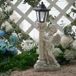 96x Aniołek Solarny Led Figurka Świecznik Dekoracja Posążek do Ogrodu na Grób 49cm (12)