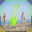 Łopatka Łopata Szpadel do Piasku na Plażę Piaskownice Mocna duża 51 cm (8)