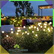 Lampa Solarna 2 Sztuki Wbijana Ogrodowa 6 Led Czujnik Zmierzchu Firefly (12)