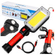 Latarka Lampa Warsztatowa Kanałowa Led z Hakiem Magnesem 700 Lm 20 W Mocna (1)